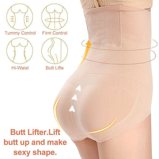 Formende Höschen mit hoher Taille zur Kontrolle des Bauches