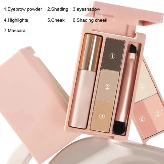 ⏳Zeitlich begrenztes Sonderangebot⏰Tragbare 7-in-1-Make-up-Palette🎨