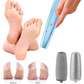 ⚡️ KAUFEN 2 ERHALTEN 3! ✨ Elektrischer Hornhautentferner - Schmerzfreie Pediküre für Glatte Füße in 30 Sekunden mit 3 Aufsätzen und LED-Anzeige 💎👣