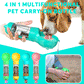 4-in-1 tragbare Wasserflasche für Hunde