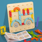 🔥Heißer Verkauf 50% 0FF🔥Montessori-Steckbrettpuzzle 🎅Weihnachtsgeschenkidee!🎁