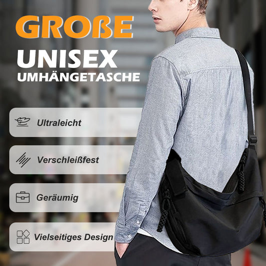 Große Unisex-Umhängetasche