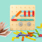 🔥Heißer Verkauf 50% 0FF🔥Montessori-Steckbrettpuzzle 🎅Weihnachtsgeschenkidee!🎁