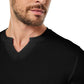 Herren-Sport-Longline-Ripptop 🔥 – V-Ausschnitt, langärmelig, feuchtigkeitstransportierend, für das Training im Fitnessstudio/Freizeit
