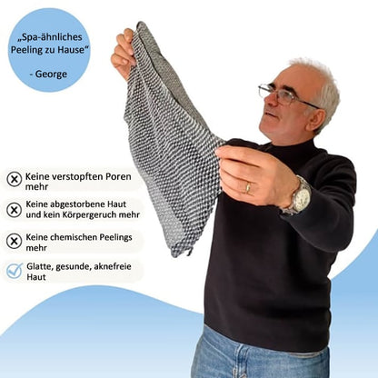 🔥Heißer Verkauf 50% Rabatt🌸1 KAUFEN UND 2 GRATIS ERHALTEN🧼Peeling-Duschtuch mit antibakterieller Wirkung🚿