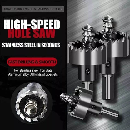 HOCHLEISTUNGSFÄCHERBOHRERSATZ FÜR METALL (5-TEILIG) – 🔥50 % RABATT HEUTE🔥