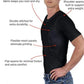 📢📢Blitzverkauf⚡: Endet in 3 Stunden!⏰⏰HERREN-T-SHIRT MIT VERSTECKTER HOLSTER