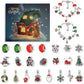 🎅2 kaufen und 15 % sparen🎄DIY 24 Tage Weihnachts-Countdown-Kalender-Armbänder-Set