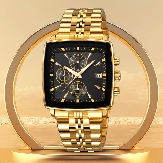 ⏳Nur für kurze Zeit 50 % Rabatt💥Multifunktionale wasserdichte Quarzuhr für Herren