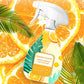 Kraftvolles Entfettungsspray mit Orangenduft für die Küche