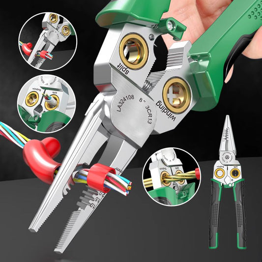 8 in 1 superleichte Multi-Funktions-Abisolierzange