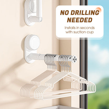 Saugnapf-Klappkleiderbügel für Reisen