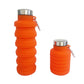 🎁Geschenkidee Heißer Verkauf 50 % Rabatt🔥Faltbare Silikon-Sportflasche mit Wander-Schnalle