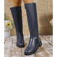 Elegante Damenstiefel mit seitlichem Reißverschluss