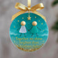 ⏳Freundschafts-Weihnachtsornament aus Seeglas🌊✨Von der Natur geformt und von Hand gefertigt💝