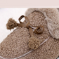 Bequeme Plüsch-Slipper für Damen