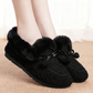 Bequeme Plüsch-Slipper für Damen