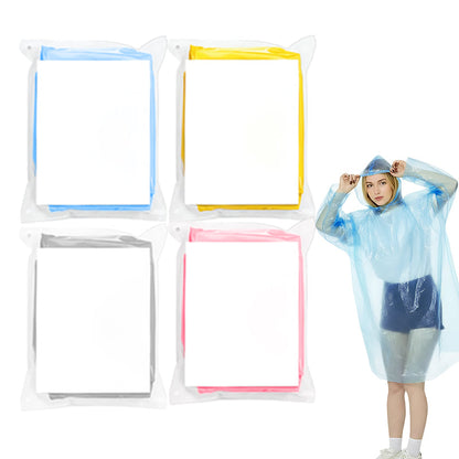Tragbarer Regenponcho für Erwachsene