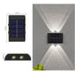 Solarbetriebene Up & Down-Wandleuchte