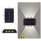 Solarbetriebene Up & Down-Wandleuchte
