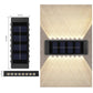 Solarbetriebene Up & Down-Wandleuchte