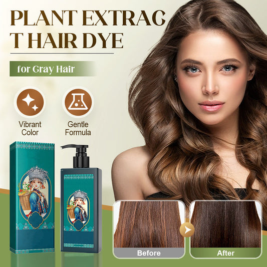 🔥Kauf 2 und 1 gratis⏳Zeitlich begrenztes Sonderangebot⏰Pflanzenbasierte Haarfarbe für graues Haar