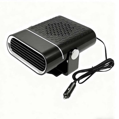 🔥 60% RABATT JETZT! ✨ 2-in-1 Tragbare Autheizung - 360° Drehung & Doppelspannung (12V/24V) für Schnelles Entfrosten und Heizen 🚗❄️