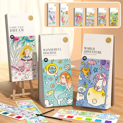 🎁 LIMITIERTES ANGEBOT: 60 % RABATT✨[Interessantes Geschenk] Aquarellmalbuch🎨