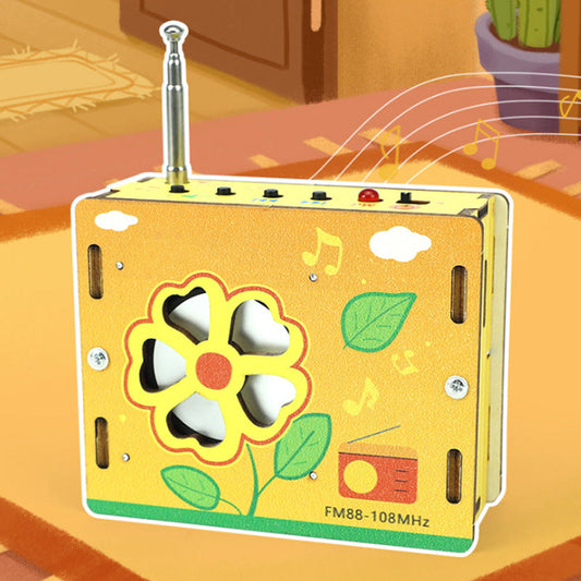 💥BLACK FRIDAY SALE 50 % RABATT💥 Pädagogisches Kinderspielzeug – DIY Mini-Radio