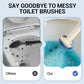 🔥Es verkauft sich schnell!🚽✨ An der Wand zu befestigende Einweg-Toilettenbürste (inklusive 6 austauschbaren Bürstenköpfen)