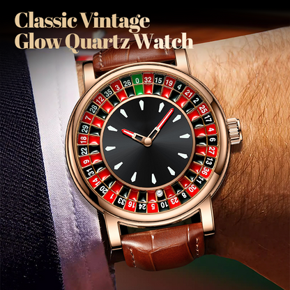 ⏳Spécial à durée limitée⏰Montre Vintage Classique en Quartz Lumineux⌚